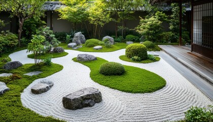 Obraz premium Tranquil Zen Garden