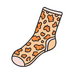 Buy trendy leopard print socks online colorful fashion socks for women and girls style socks