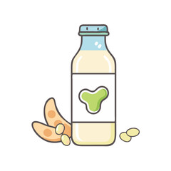 Discover delicious soy milk a healthy vegan dairy free alternative in a bottle drink