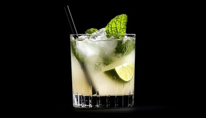 Fototapeta premium Refreshing summer cocktail