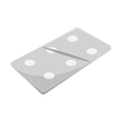 Blister pack of pills. Vector