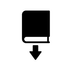  Book Download Silhouettes in black on a white background 