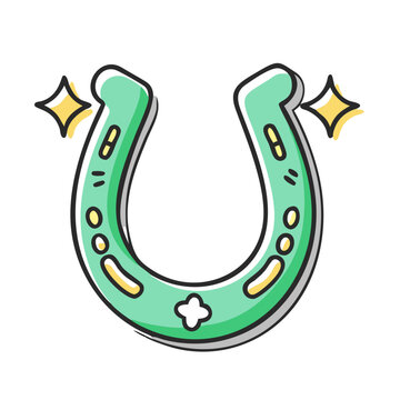 recommend clip art: lucky charm horseshoe icon, lucky charm horseshoe vector illustration-simple illustration of lucky charm horseshoe, perfect for lucky charm horseshoe logos and icons