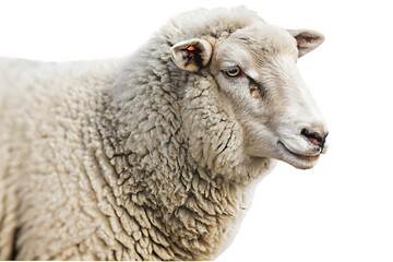 Obraz premium sheep isolated on white background PNG