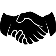 handshake vector illustration