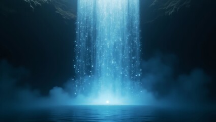 Glowing Data Cascade in Cyber Landscape – Great for Software and Cloud Platform Concepts