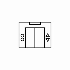 elevator icon icon sign vector