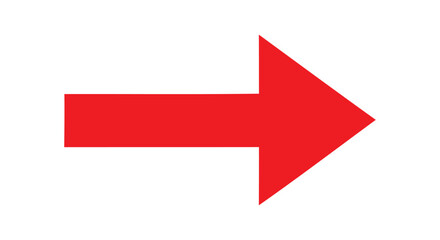 Red Right Arrow,Red Arrow Pointing Right,Red Arrow Illustration Isolated,Right-Pointing Minimalist Arrow Graphic on Transparent Background AI Generative