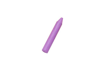 Purple chalk isolated transparent png