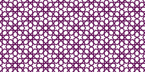 Abstract Islamic Geometric Floral Pattern. Abstract pattern design. 