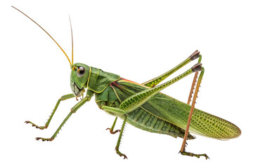  full body Green Milkweed Locust Grass  AI Generated PNG