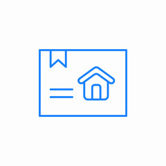package house icon sign vector