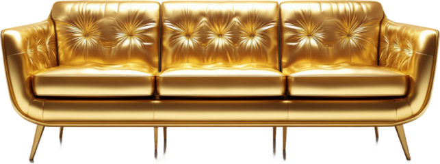 Luxury Gold Sofa