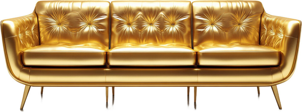 Luxury Gold Sofa