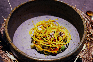 Spaghetti with Fresh Vegetables