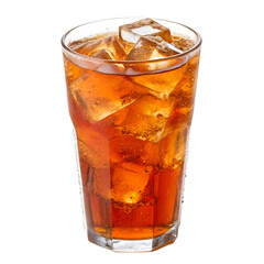 Iced tea isolation on transparent background