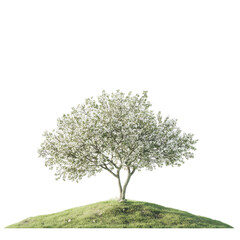 Springtide Bliss isolated on transparent background
