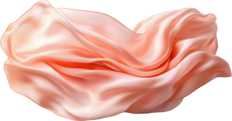 Peachy Soft Flowing Fabric