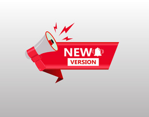  red sale website banner for new version banner and poster