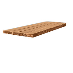 wooden box isolated on white