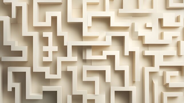 Intricate Maze of Possibilities: A captivating overhead view presents a complex, winding maze of paths. This intellectual challenge, and intricate design, offers a unique exploration.