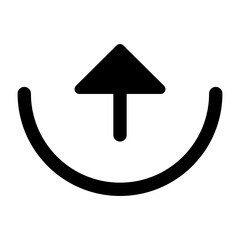 Up Arrow Solid Icon