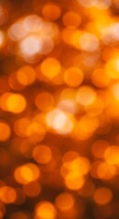 Fototapeta premium Golden Hour Bokeh: Warm Light, Soft Focus