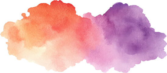 Fototapeta premium Abstract Watercolor Color Blending