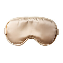 Sleep mask for restful nights product isolated on transparent background.