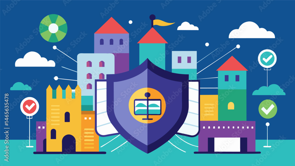 Aufkleber a digitally secure stronghold that utilizes advanced data defense tactics to safeguard against cyber