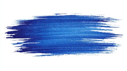 Blue Brush Stroke Texture - Abstract blue paint, artistic brushstrokes, textured background, vibrant color, creative design. Symbolizing: freedom, energy, creativity, movement, depth