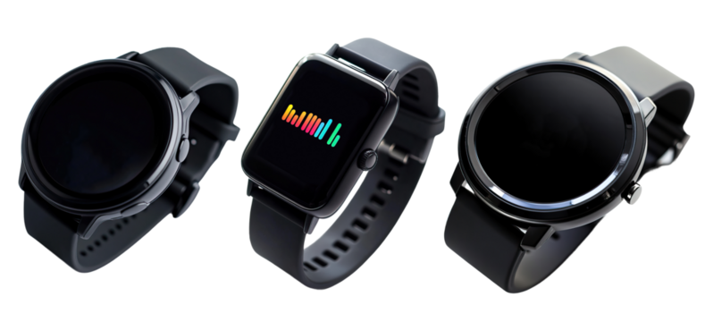 High-tech smartwatch for sport stats