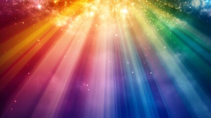 Gliding through a spectrum of radiant cables, highlighted in a meticulously crafted 3D illustration