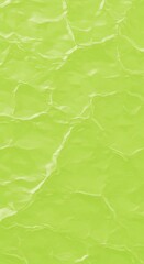 Fototapeta premium Lime Green Crinkled Texture: Abstract Art Background