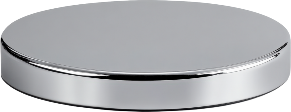 Round Stainless Steel Display Plate