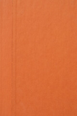 orange paper hardback book cover