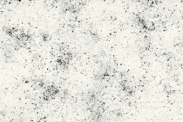 Naklejka premium Grunge monochrome halftone texture background