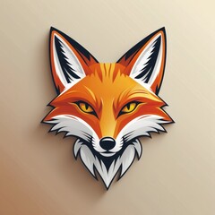Fox head graphic design (1)
