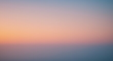 Fototapeta premium Serene Pastel Sunset Sky Soft Hues Gradient Background Peaceful Atmosphere