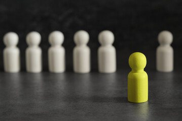 Stand Out Business Vision Concept