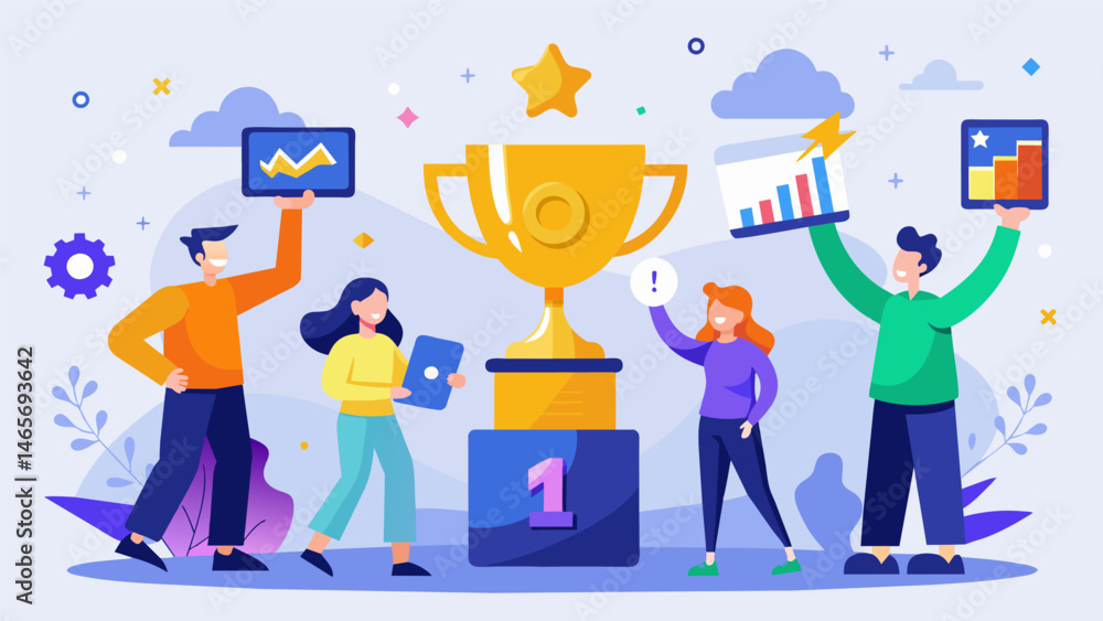 Poster a competition where individuals battle it out to collect the most valuable data with the winner bein