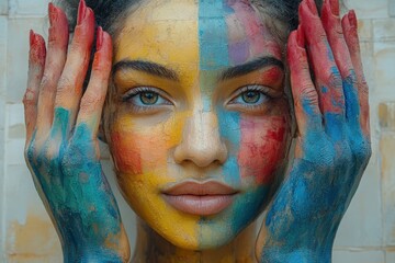 Inspiring Hope and Optimism for a More Inclusive and Equitable Society Through Vibrant Art and Representation of Diversity