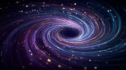 Spiral Galactic Swirl in Deep Space