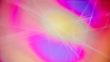 Abstract Irregular Neon Purple Light Composition with Blurred Background, Long Exposure