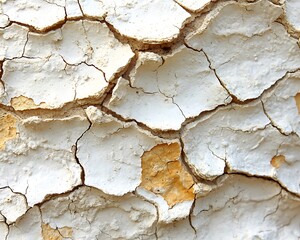 Obraz premium Cracked, parched earth texture