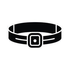belt symbol icon vector illustration