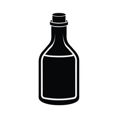bottle object icon vector illustration