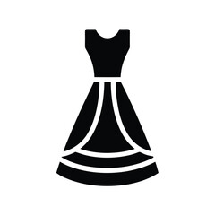 dress icon vector illustration