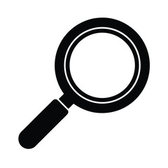 magnifying glass icon vector illustration