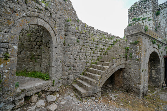panoramic view of the Shkodra area from the Rozafa Castle